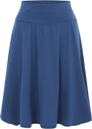 2023 Summer Spring Women's Casual Skirts Women's 2023 Spring Summer Midi Skirts Black High Waist Casual Skirt
