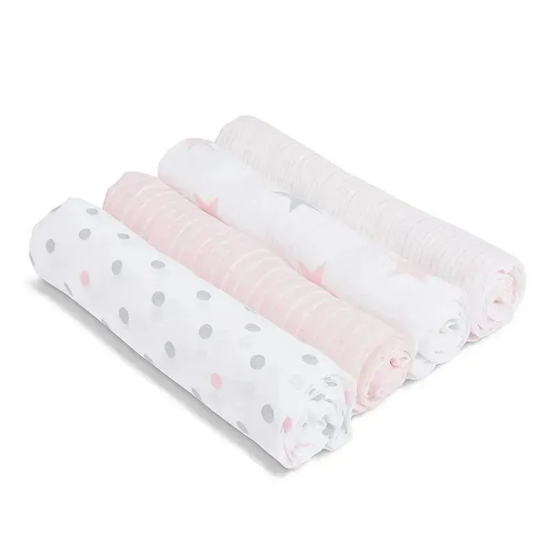 Aden   Anais Muslin Swaddle Doll, 4-Pack