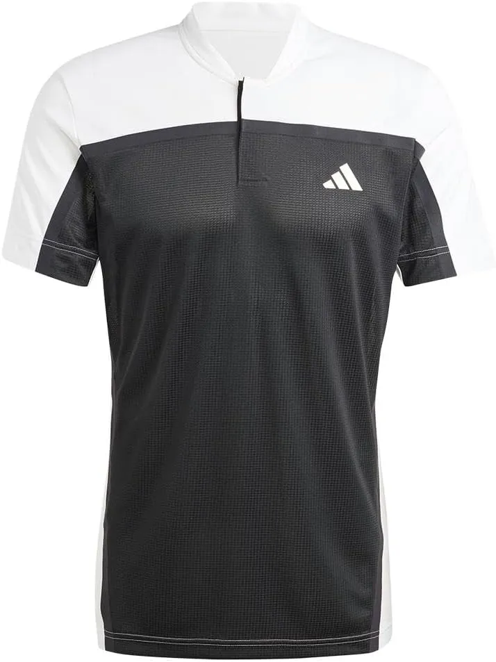 adidas Men's Tennis Heat.rdy Freelift Henley Polo Pro