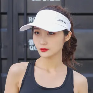 Breathable UV Protection Sports Visor Cap