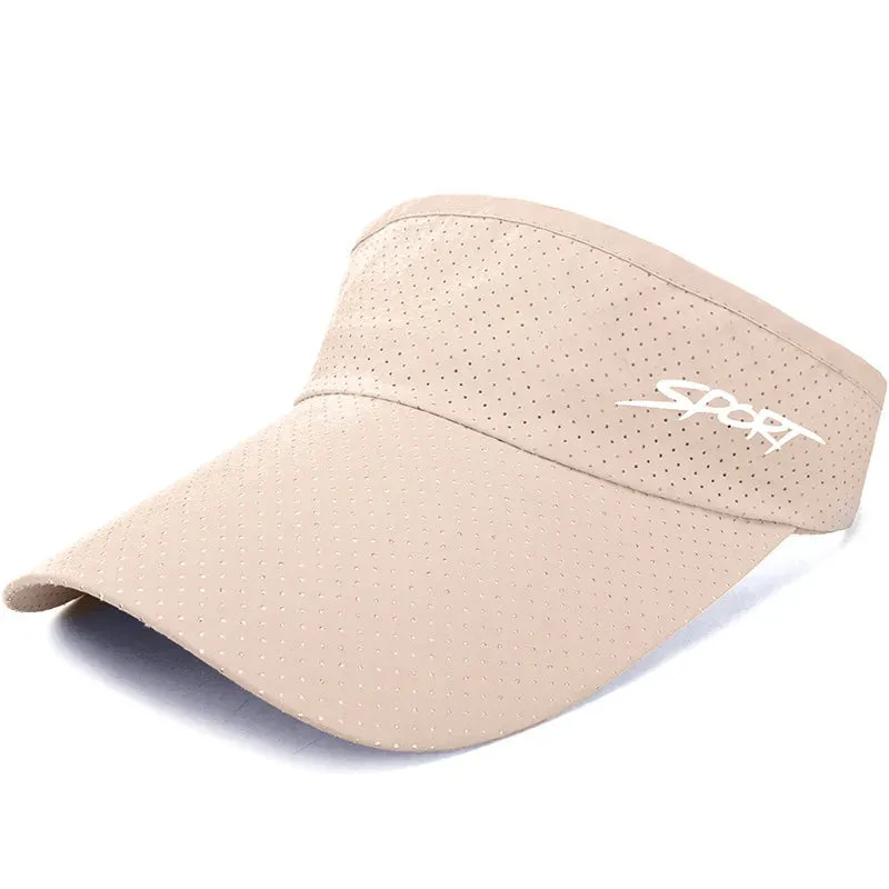 Breathable UV Protection Sports Visor Cap