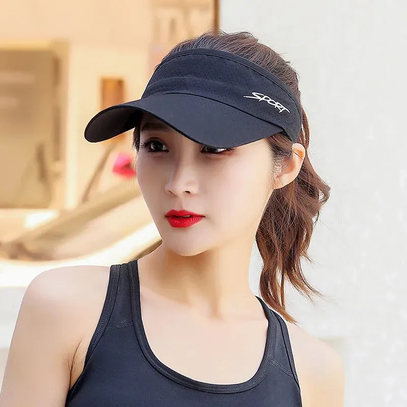 Breathable UV Protection Sports Visor Cap