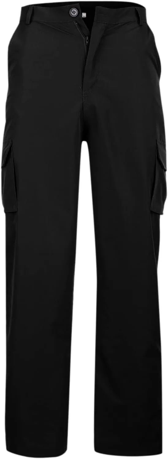 Cargo Pants for Men Slim Fit Plus Size Work Pants 3XL-5XL Stretch Casual Outdoor Hiking Pants Twill Denim Cargo Pants