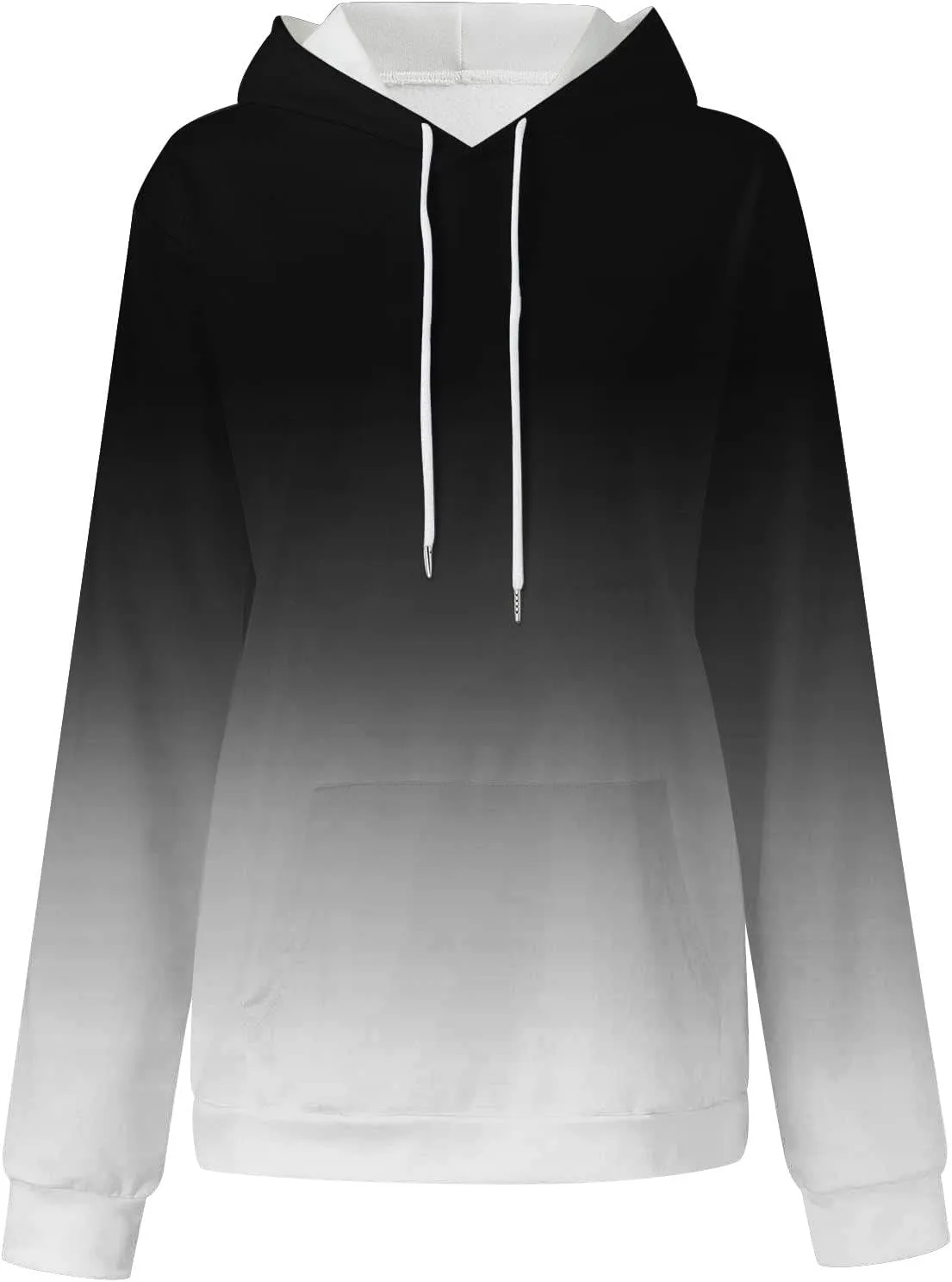 Ceboyel Women Tie Dye Oversized Sweatshirts Long Sleeve Pullover Hoodies Loose Fit Sweater Tops Teen Girls Trendy Clothing