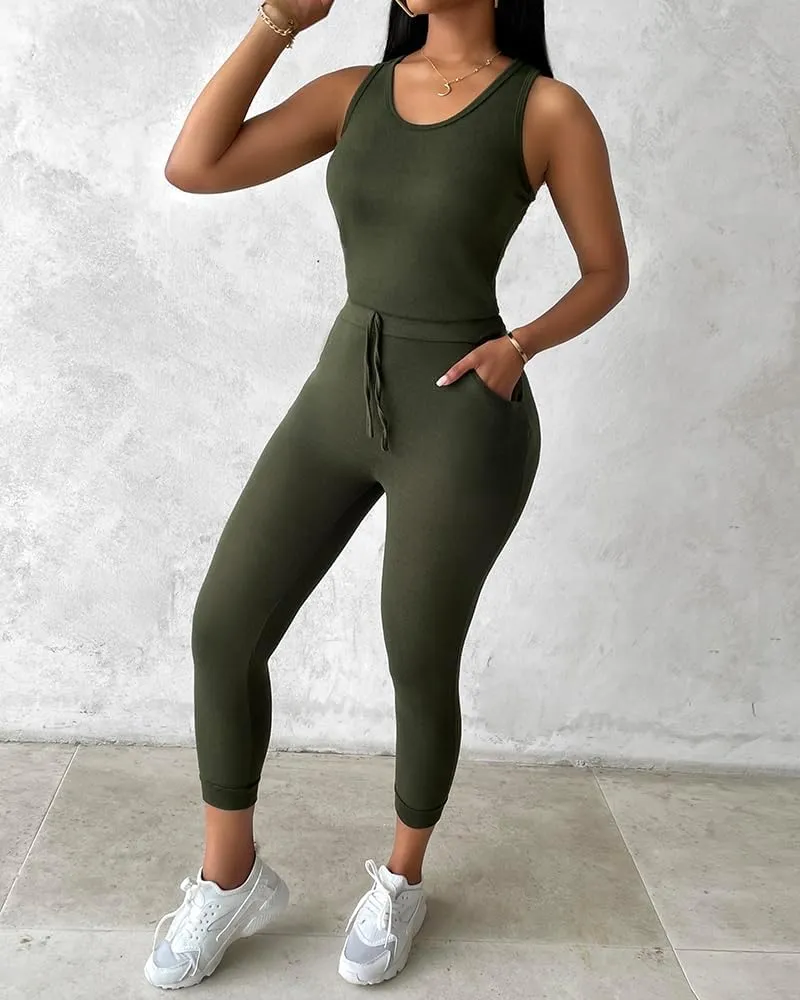 ChicMe Women's 3 Piece Outfits Casual Tops and Pants Lounge Sets Tracksuits Cozy Pajamas