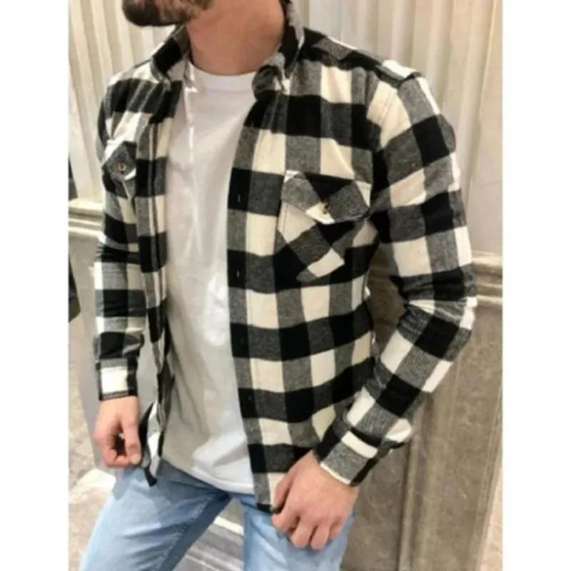 Classic Men's Checkered Shirt