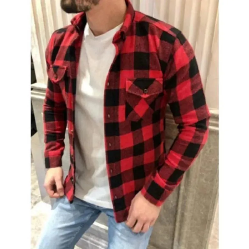 Classic Men's Checkered Shirt