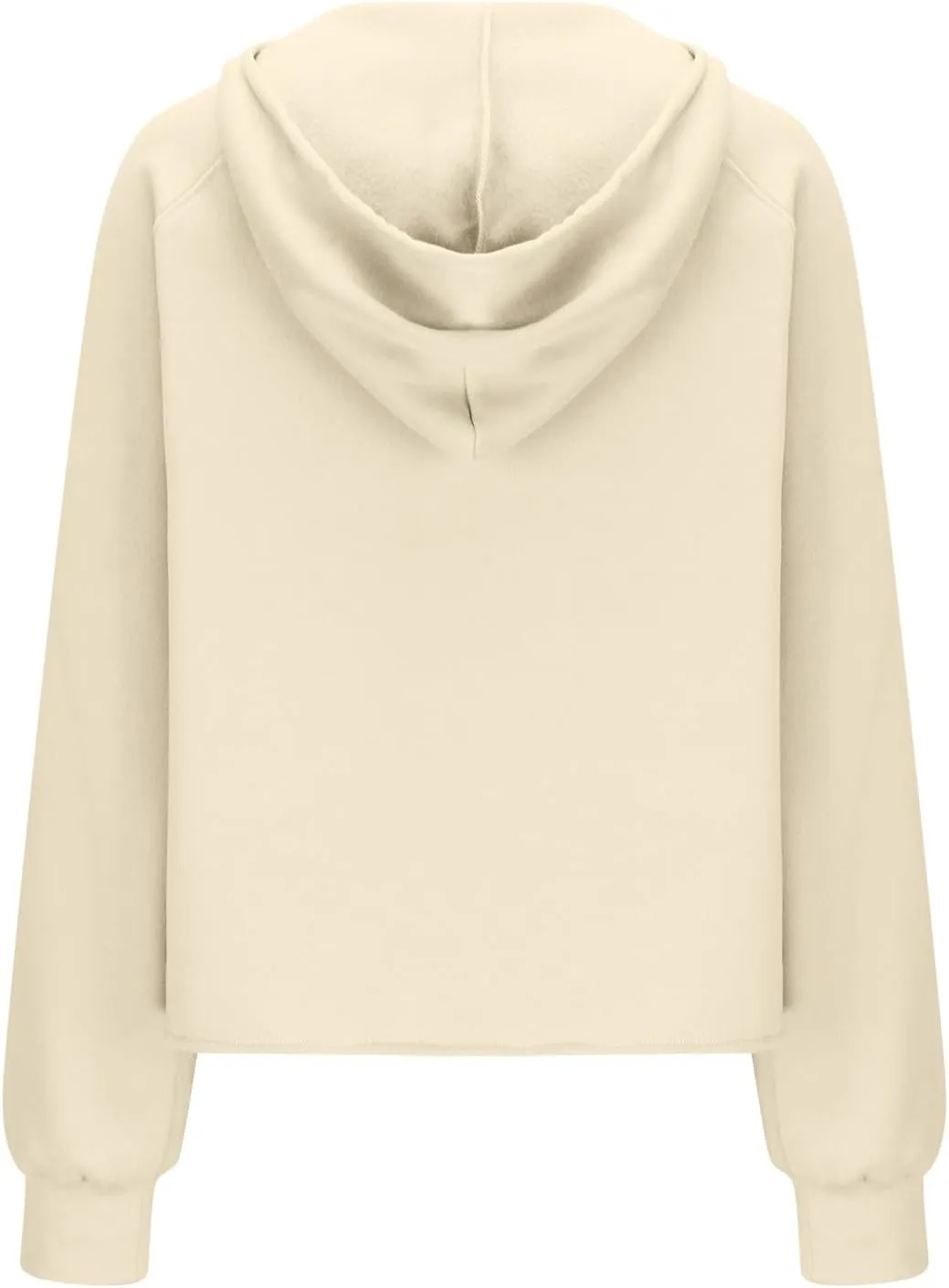 Crop Sweatshirts For Women Half Zip Up Hoodies Fall Fashion Outfits 2023 Long Sleeve Oversized Quarter Zip Pullovers