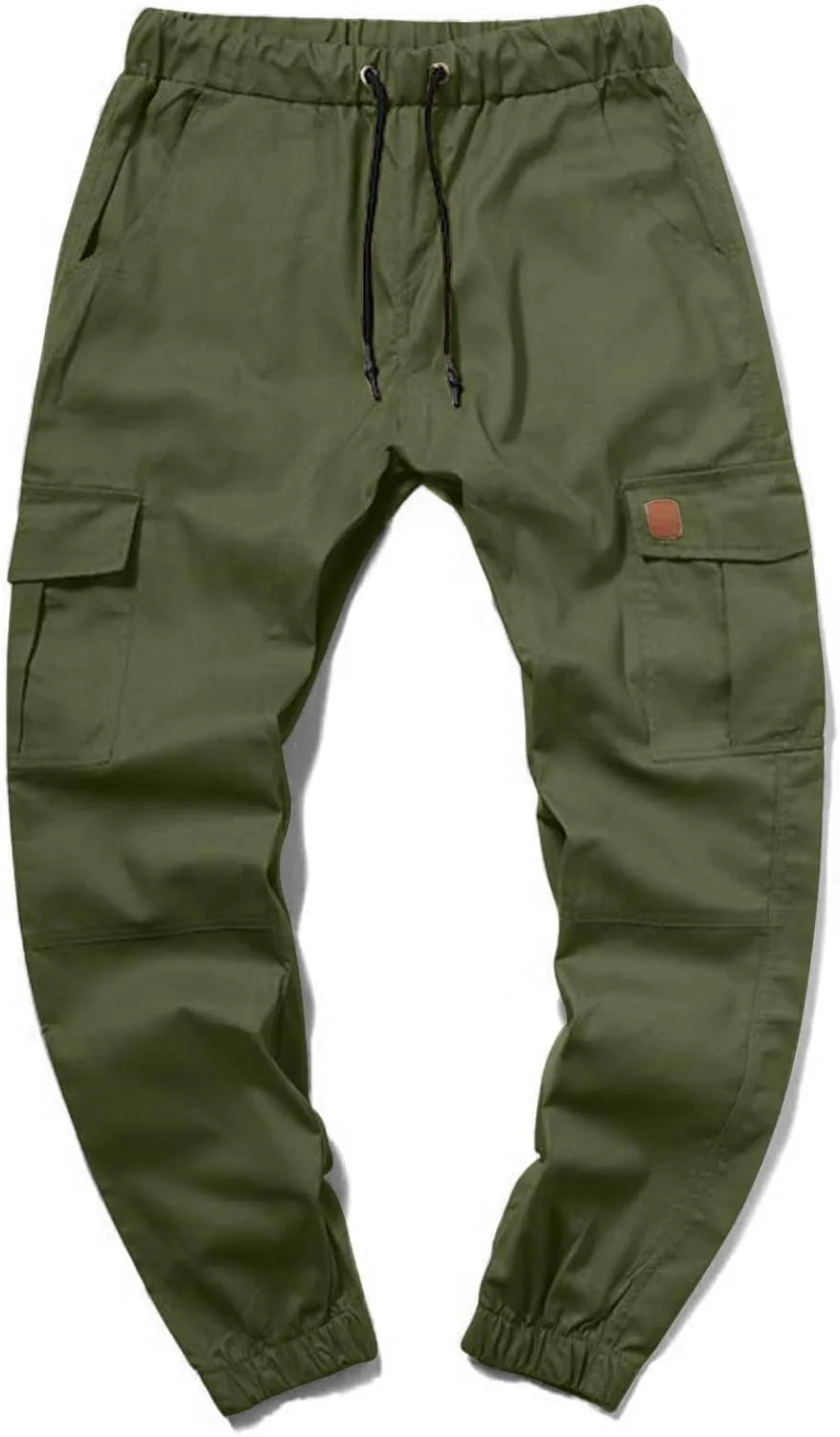 Ctreela Fashion Slim Fit Jogger for Men Hip Hop Urban Track Pants Athletic Low Rise Chino Pants Gym Training Workout Pants