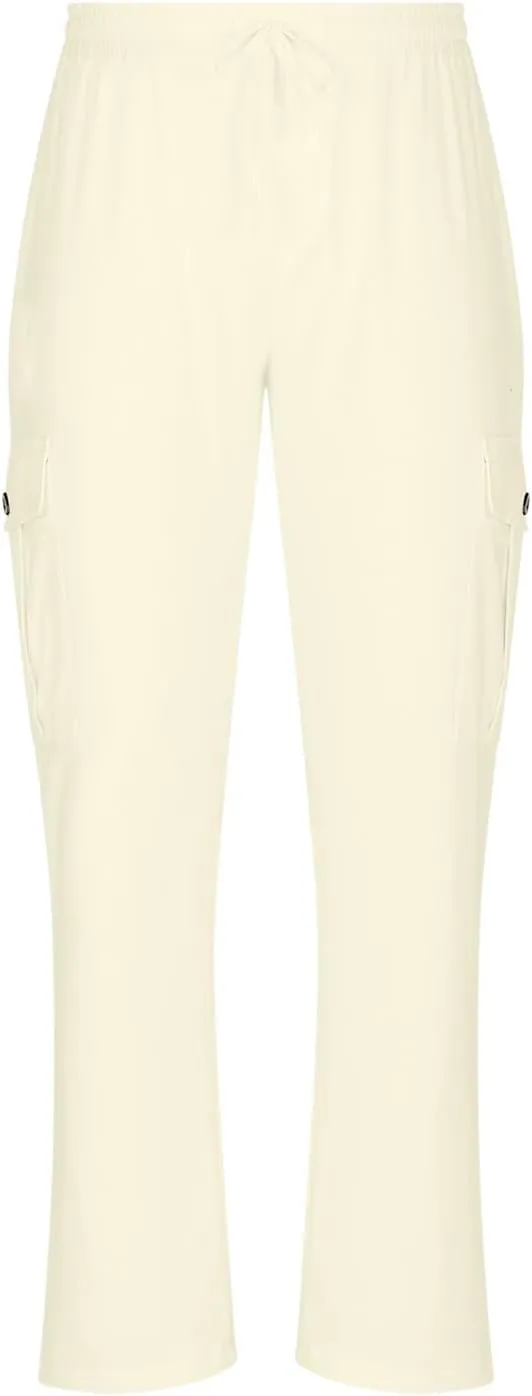 Ctreela Men Baggy Sweatpants Casual Autumn Straight Leg Basic Beach Pants Solid Drawstring Elastic Waisted Lounge Pants