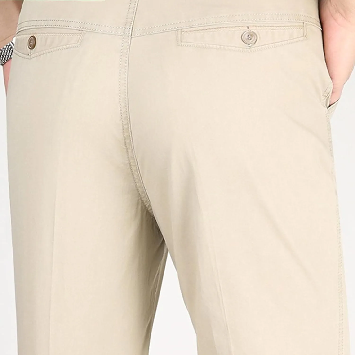 Dress Slacks for Men Casual Stretch Chino Pant Slim Fit Work Pants with Pockets (Available in Big & Tall)