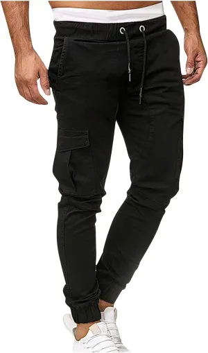 Dudubaby Mens Lounge Pants Sports Casual Jogging Trousers Lightweight Hiking Work Pants Outdoor Pant