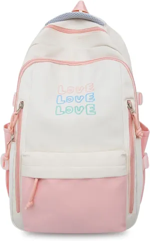Fashion Backpack Cute Casual Bookbags Laptop Bag Lightweight Travel Daypacks (Blue)