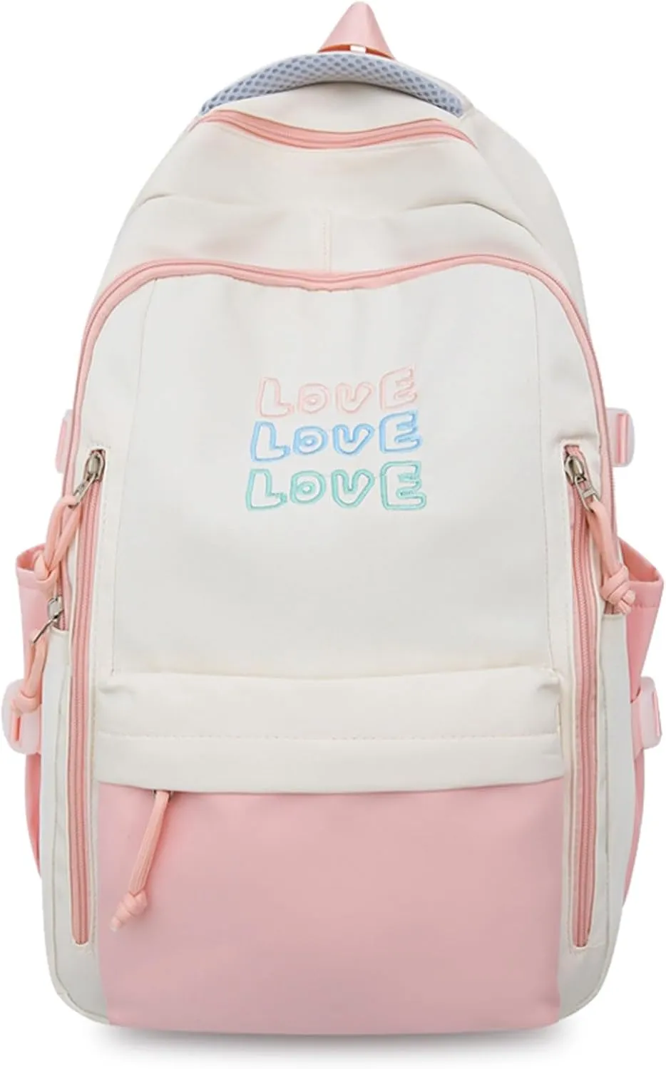 Fashion Backpack Cute Casual Bookbags Laptop Bag Lightweight Travel Daypacks (Blue)