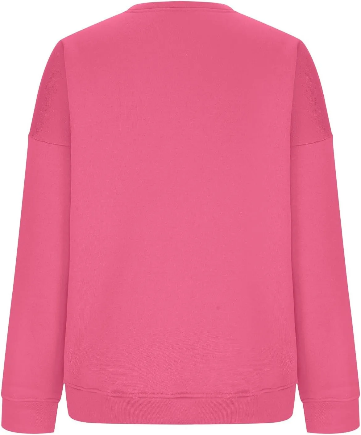 Fleece Crewneck Sweatshirts for Women Soft Comfy Fit Long Sleeve Shirts for Teen Girl Oversized Pullover Sweaters