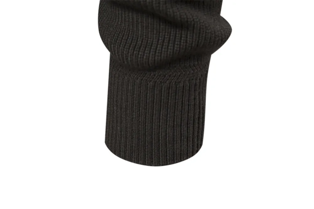 Full Zip Knit Sweater Cardigan