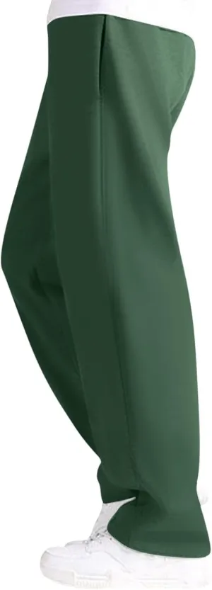 FZVYD Mens Sweatpants Pants Casual Jogging Sports Elastic Lightweight Wide Leg Long Straight Lounge Trousers with Pockets