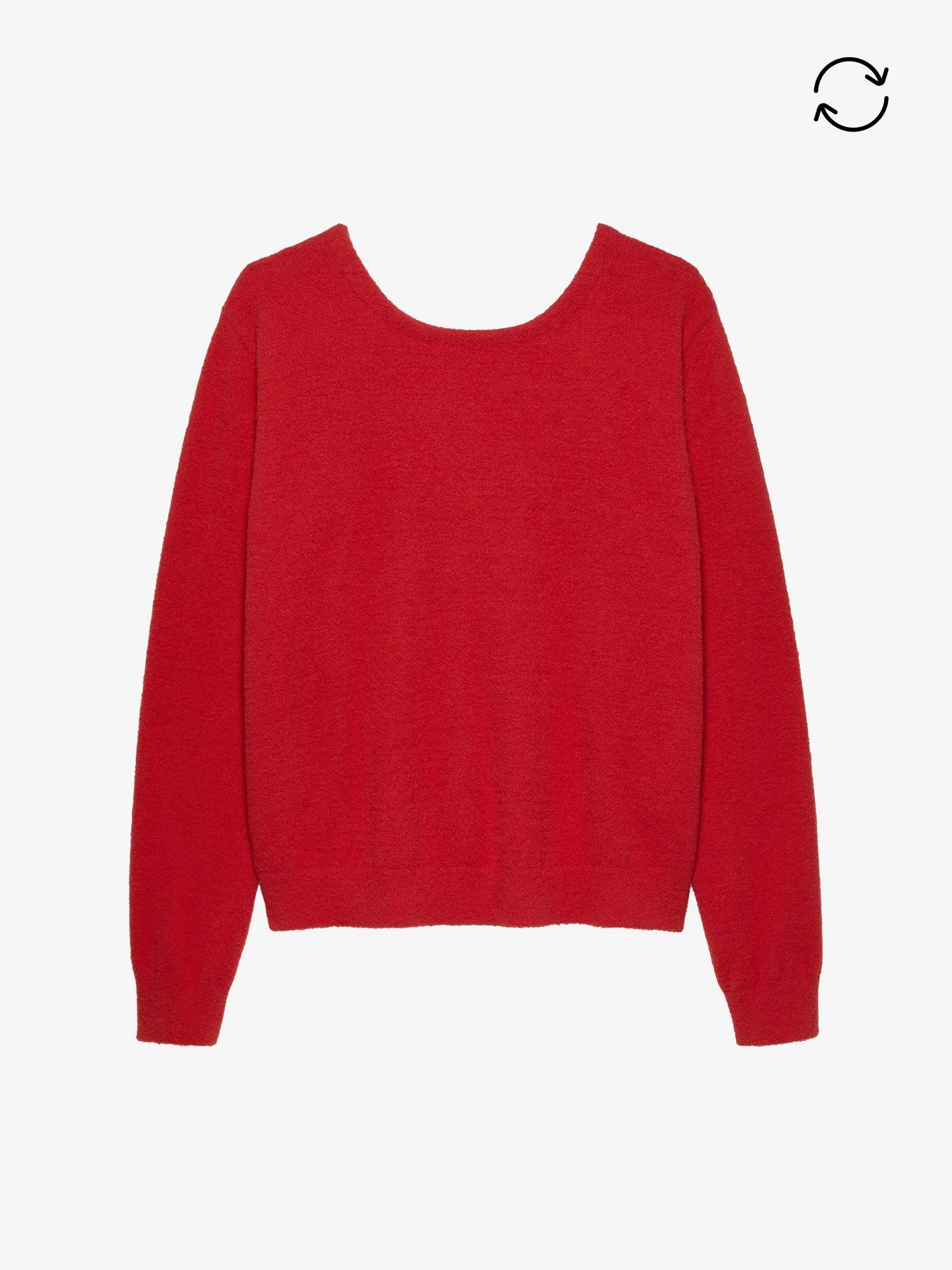 Gebreide trui Lily | Mars Red