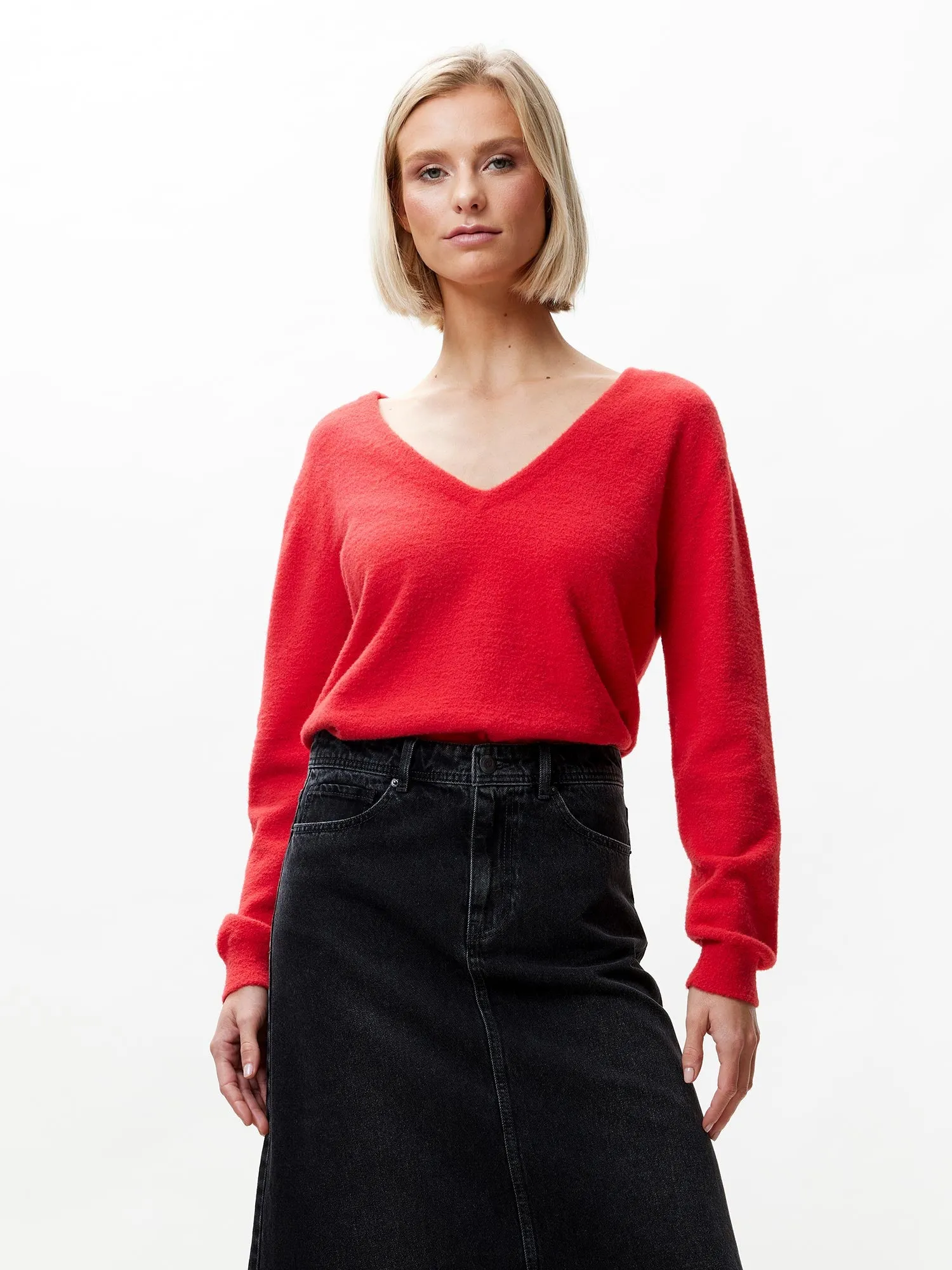 Gebreide trui Lily | Mars Red