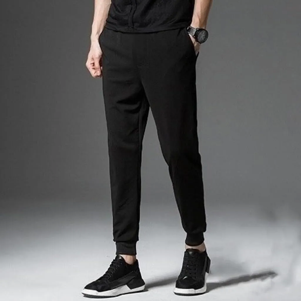 GIERIDUC Mens Active Athletic Sweatpants Japanese Retro Corduroy Pants Mens Smart Stretch Trousers Mens Sweatpants Pockets