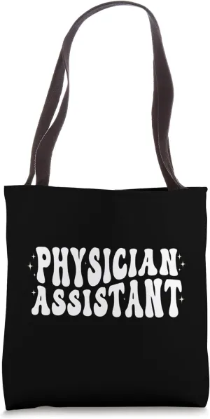 Groovy Physician Assistant PA Student PA Doctor Graduation Tote Bag