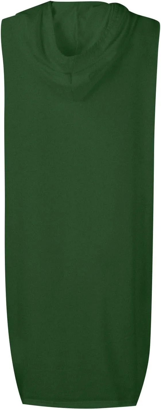 Hoodie Dress for Women Summer Drawstring Sleeveless Sweatshirt Dress Athleisure Hooded Tank Mini Dresses 2025