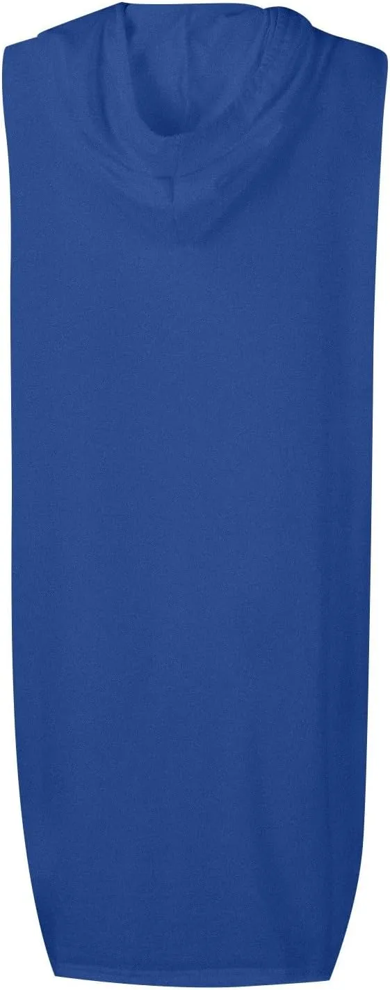 Hoodie Dress for Women Summer Drawstring Sleeveless Sweatshirt Dress Athleisure Hooded Tank Mini Dresses 2025