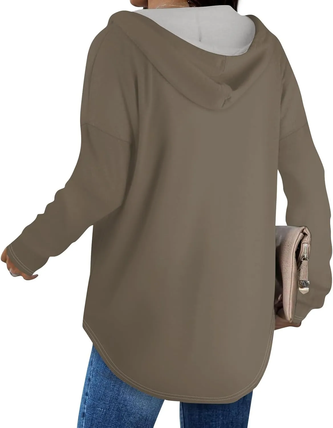 Hoodies for Women 2025 Pullover Oversized Sweatshirts Long SLeeve Shirts Loose Fit