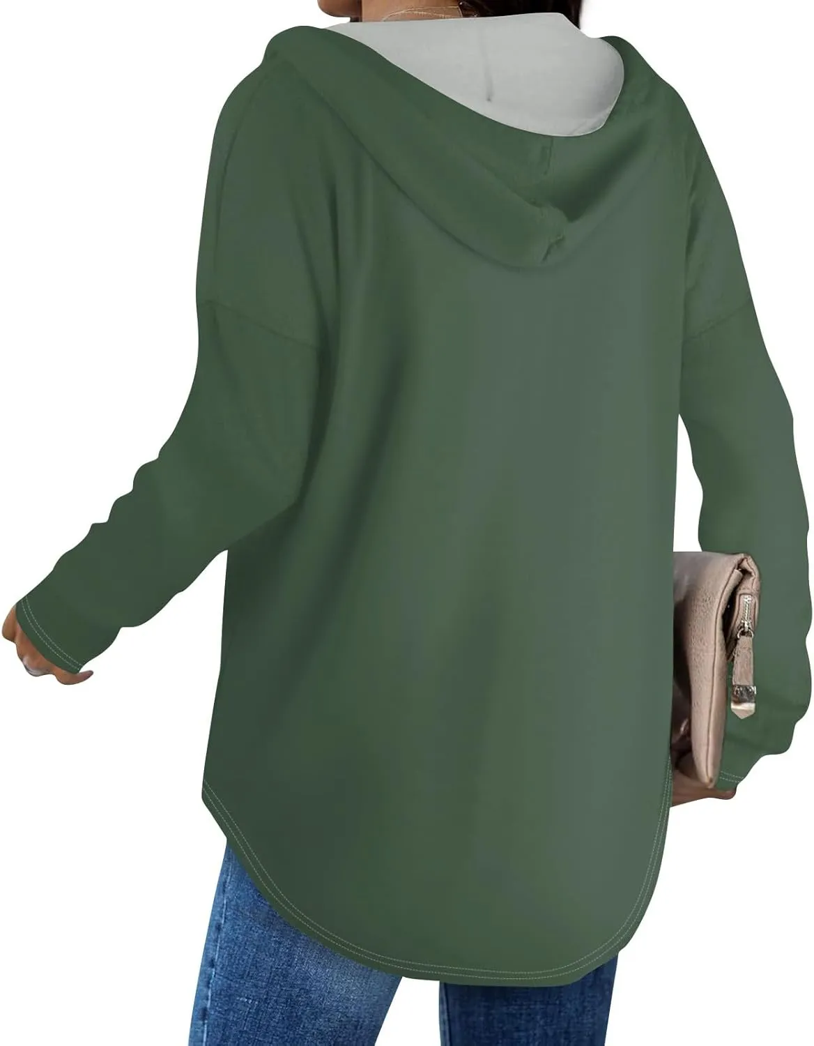 Hoodies for Women 2025 Pullover Oversized Sweatshirts Long SLeeve Shirts Loose Fit
