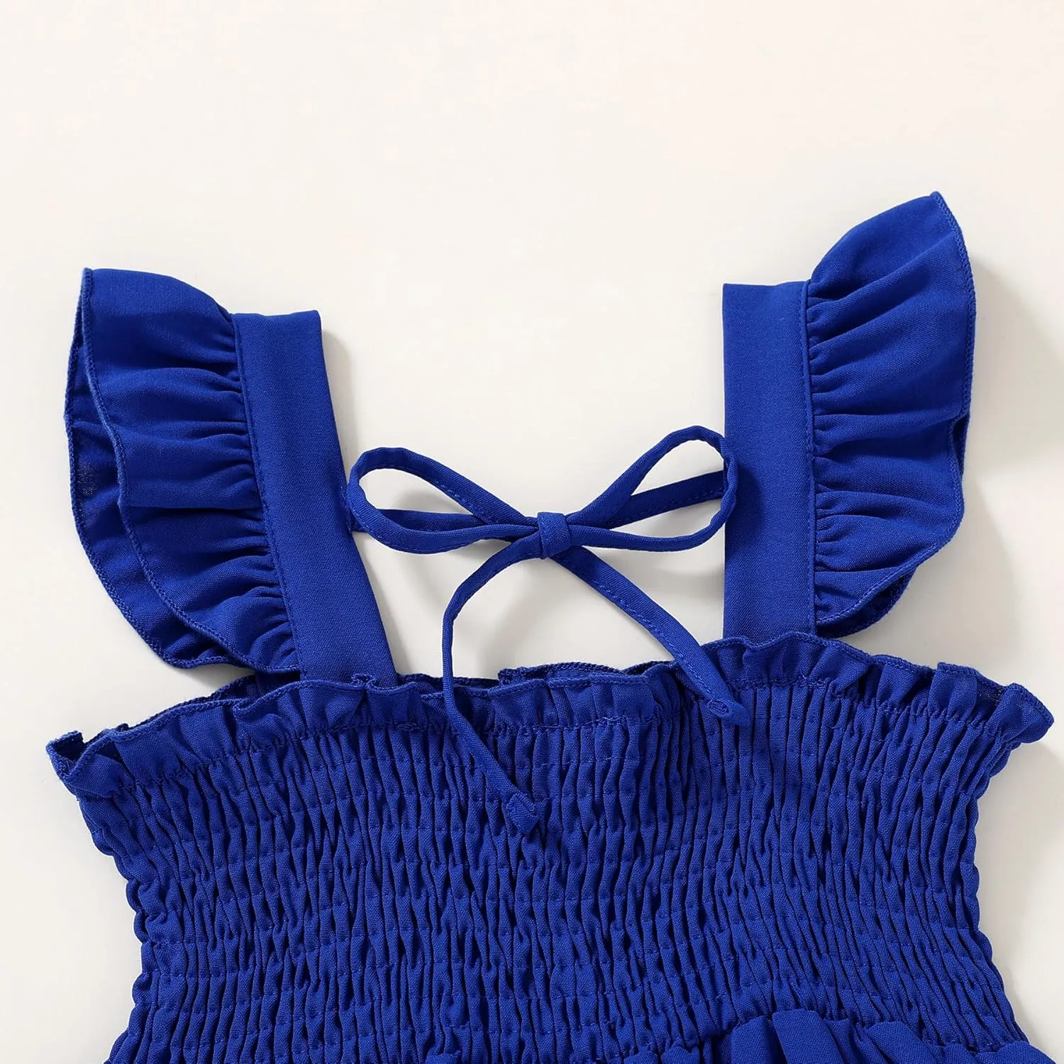 JEELLIGULAR Toddler Dress Ruffle Sleeveless Button Down Dress for Toddler Girl Dress Summer Beach Casual A-line Sundress