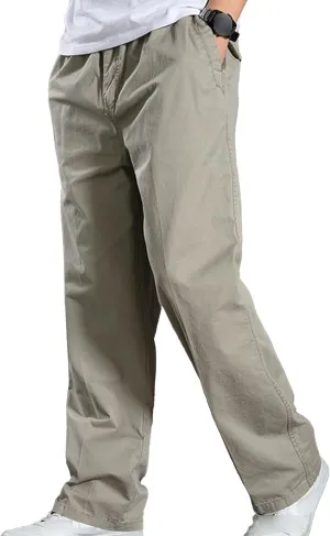 JEShifangjiusu Men'S Comfort Stretch Cotton Chino Pants Skinny Slim Fit Casual Jeans Straight Fashion Dress Denim Pants