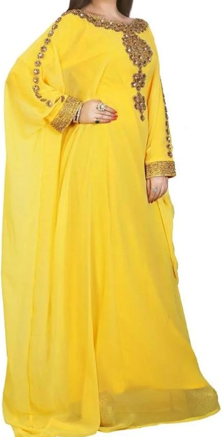 Kaftan Maxi Dress Evening Gowns Evening Dresses Takshita Wear Wedding Dress Cocktail Dress