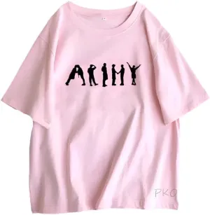 Kpop J-Hope Permission to Dance T-Shirt  100% Organic US Cotton Unisex B-TS Army Tee, Bangtan Merch Streetwear for Men & Women Pink/XXXL