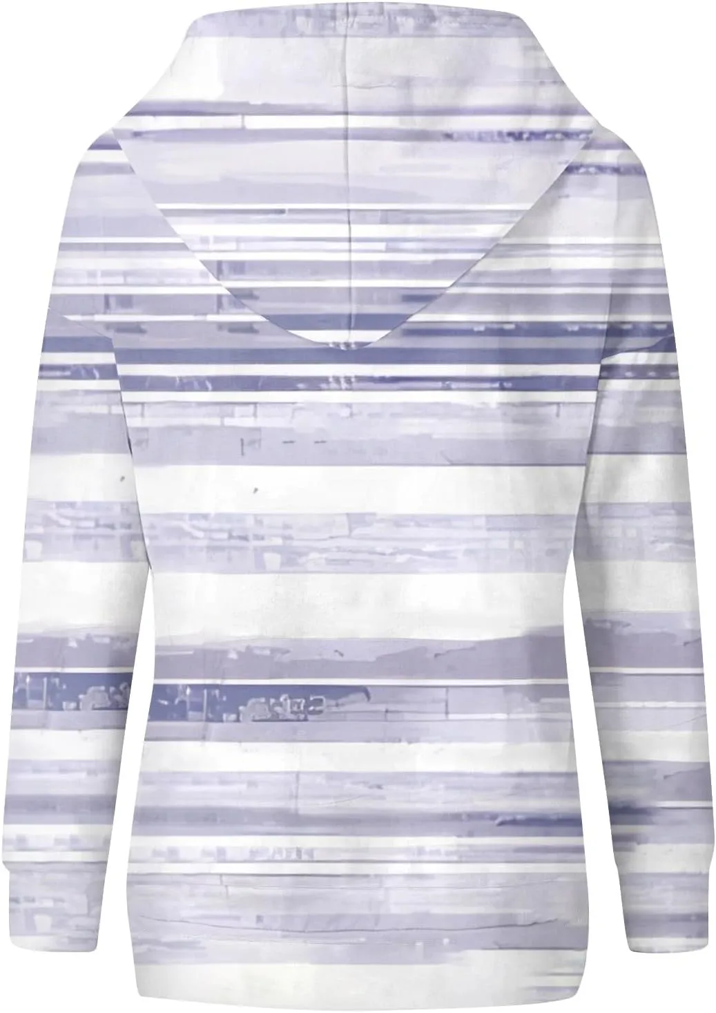 Ladies Long Sleeve Hoodies Daily Crewneck Dressy Sweatshirts Drawstring Casual Drawstring Pullover 2025 With Pockets