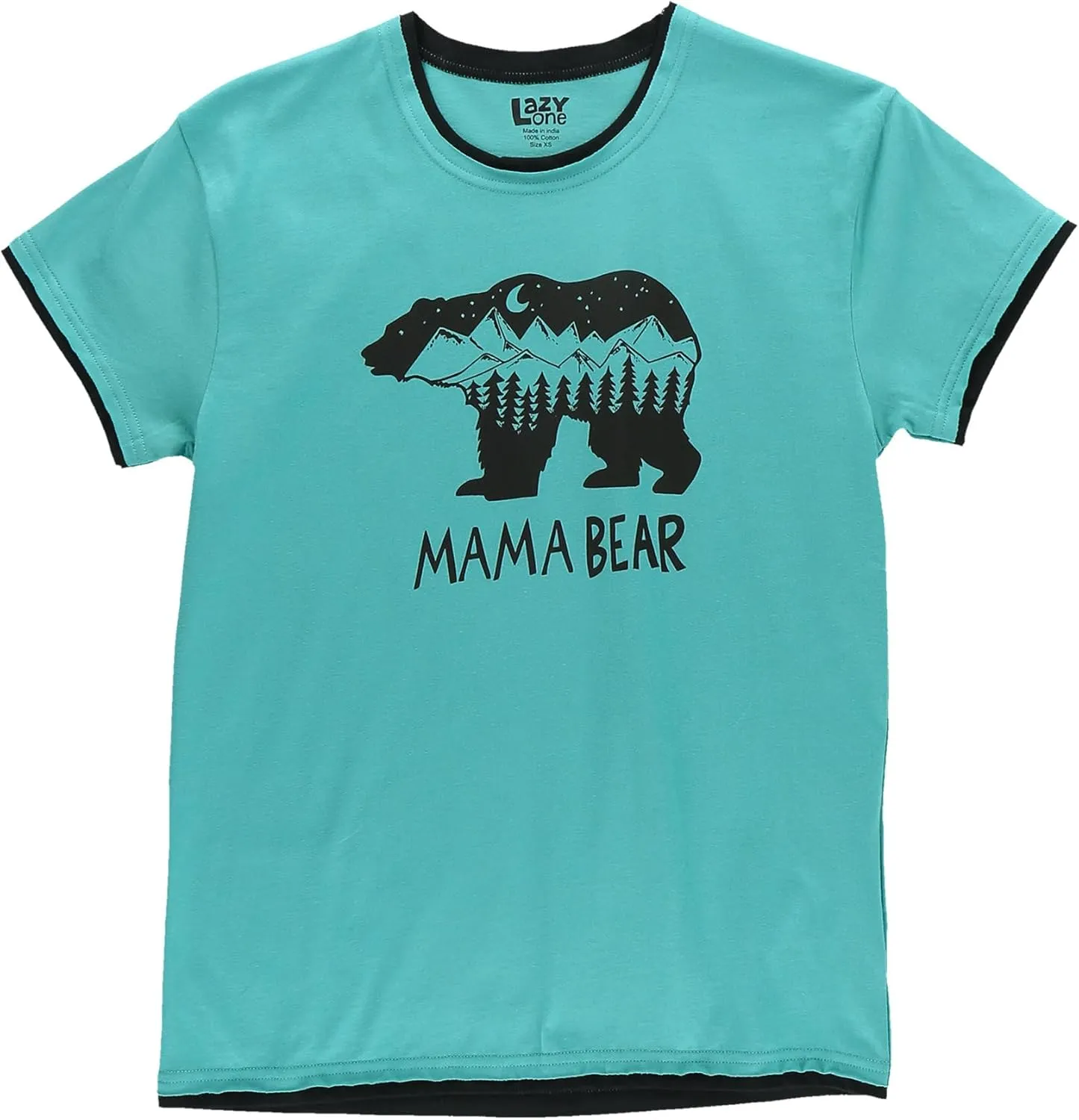 Lazy One Pajamas for Women, Cute Garden and Bear Pajama Pants and Top Separates