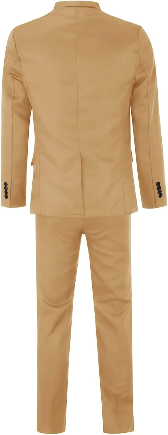 LCMTWX Men'S Suits Slim 3 Suit Business Wedding Party Jacket Vest & Pants Coat Big And Tall Suits For Men 3 Piece Suit 3