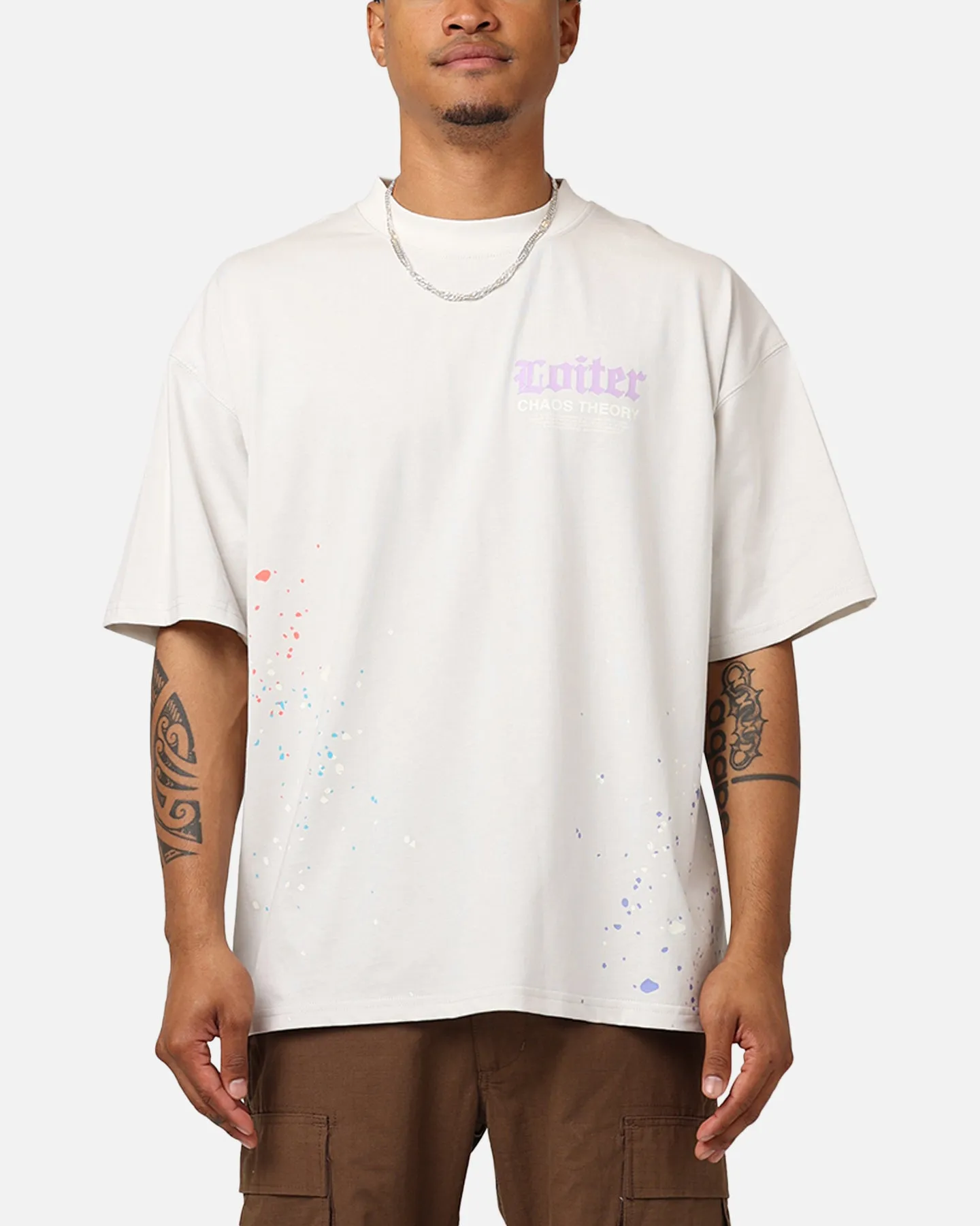 Loiter Chaos Theory T-Shirt Grey
