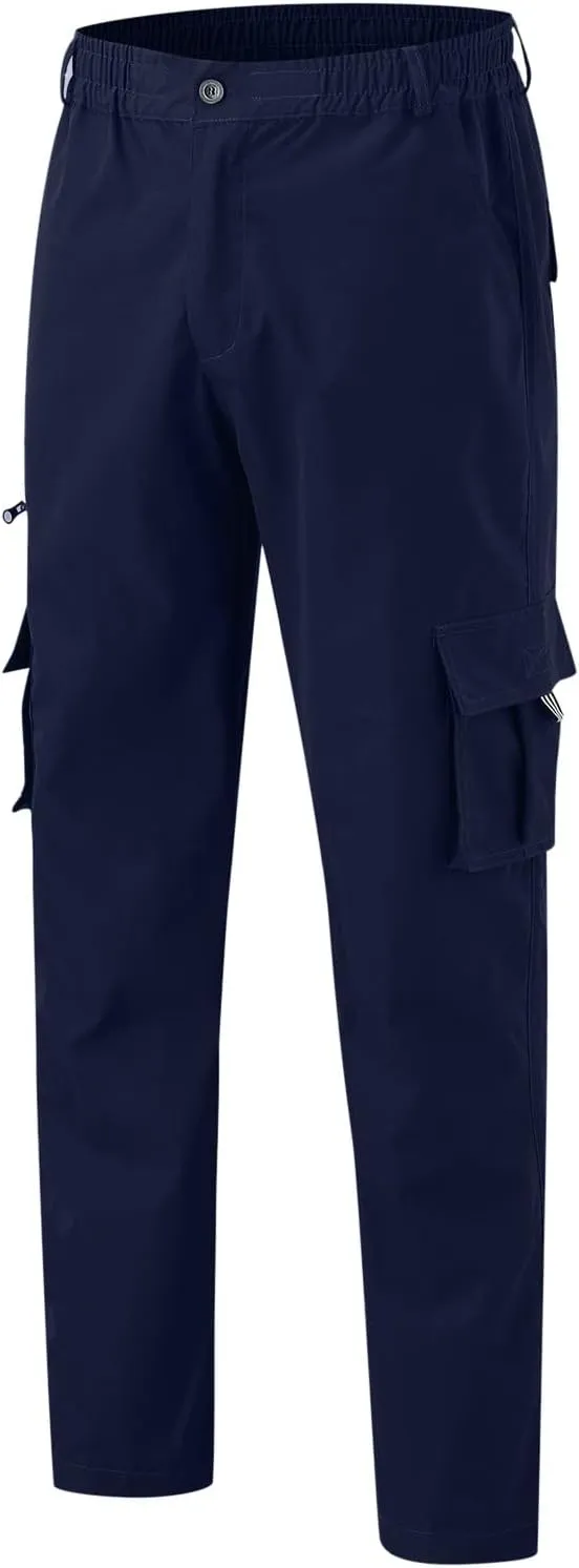 Men Jogging Bottoms Pants Casual Breathable Joggers Outdoor Sweatpants Elasticated Waist Cargo Pant
