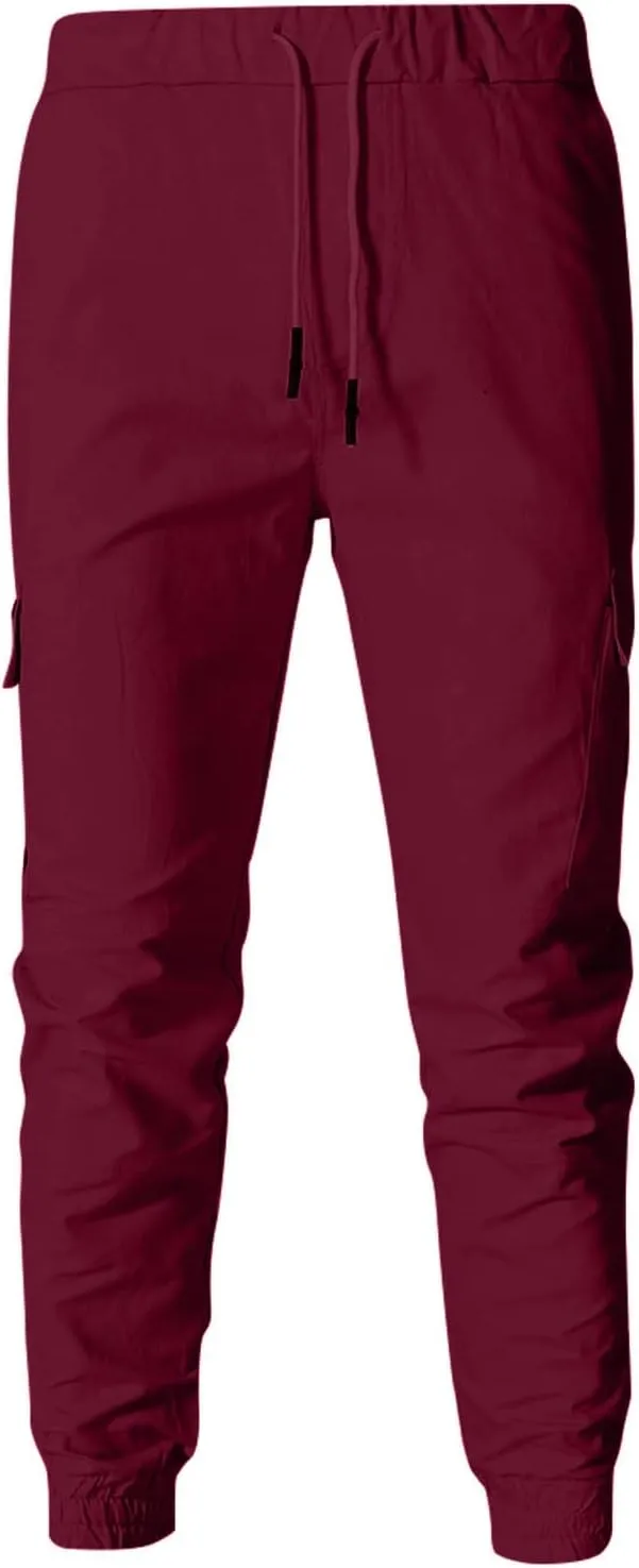 Men's Fashion Loose Handsome PocketJeans Pants Tooling Camouflage Pants M-4XL