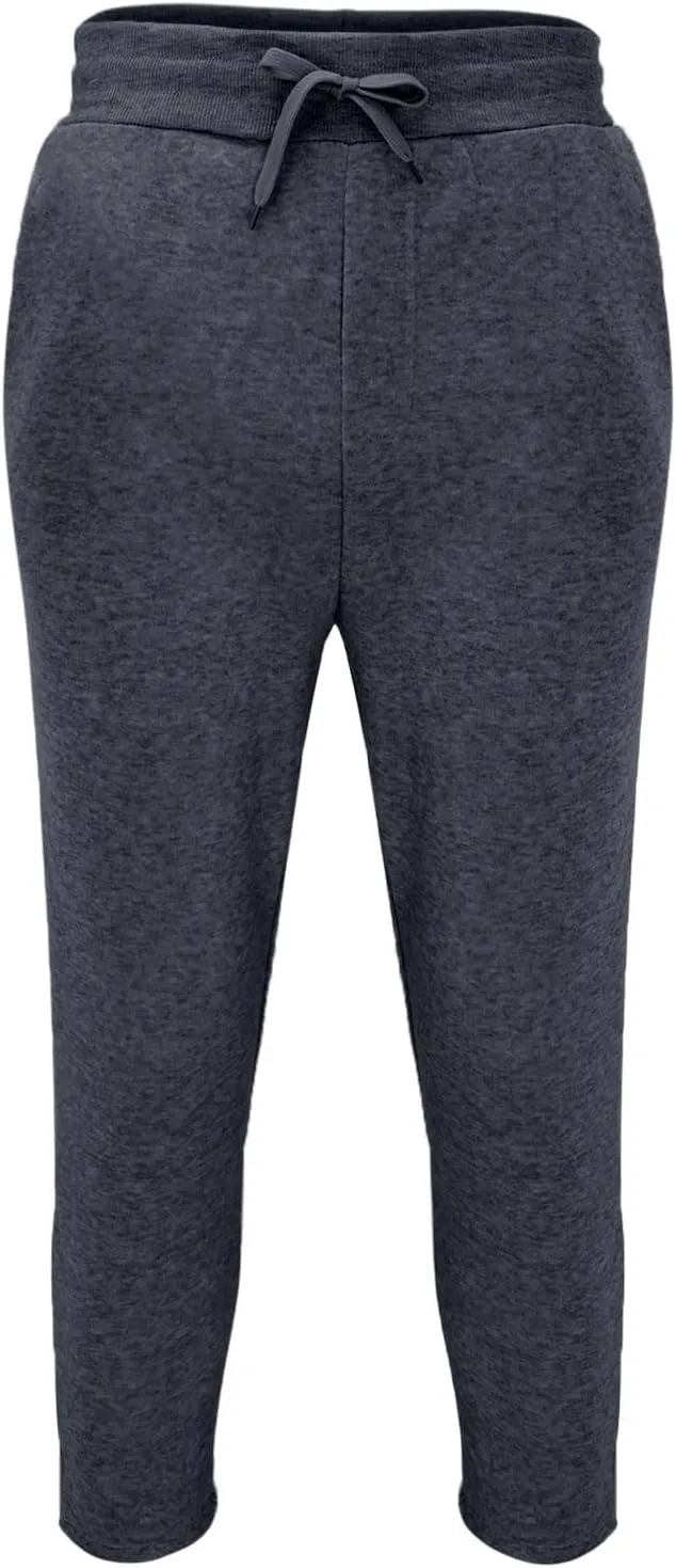 Men's Flap Pocket Side Solid Cargo Pants Mens Super Skinny Stretch Trousers Fleece Lined Joggers Mens Fashion Clothes for Men