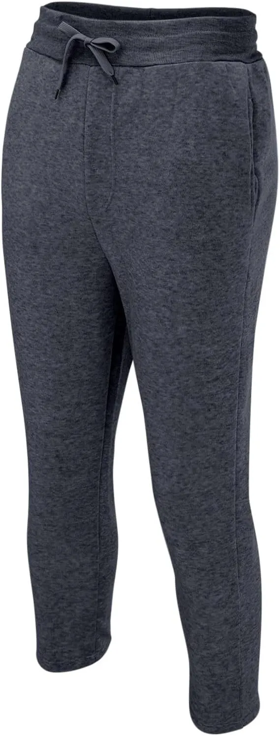 Men's Flap Pocket Side Solid Cargo Pants Mens Super Skinny Stretch Trousers Fleece Lined Joggers Mens Fashion Clothes for Men
