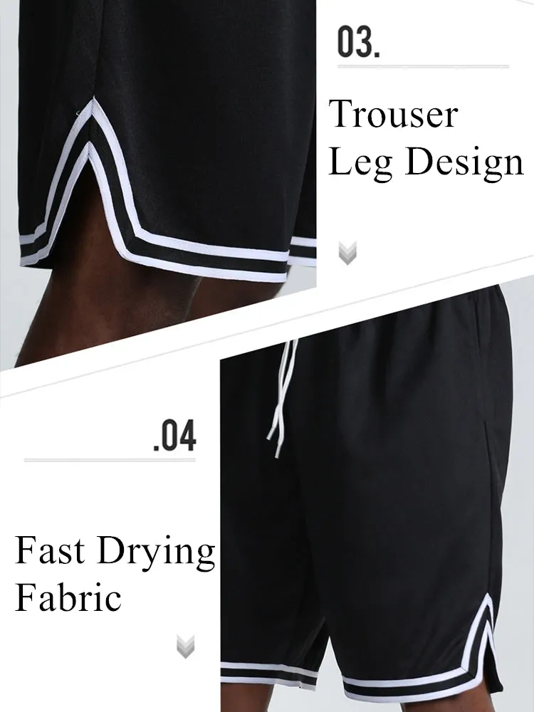 Men's Loose Breathable Outdoor Basketball Shorts