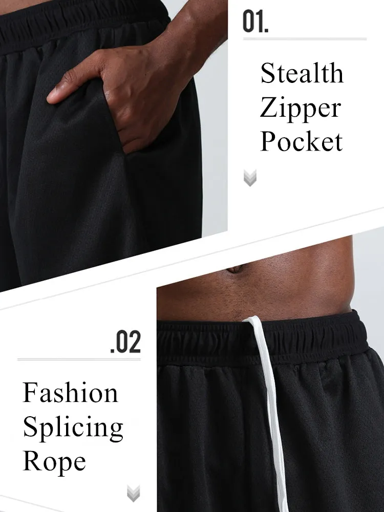 Men's Loose Breathable Outdoor Basketball Shorts