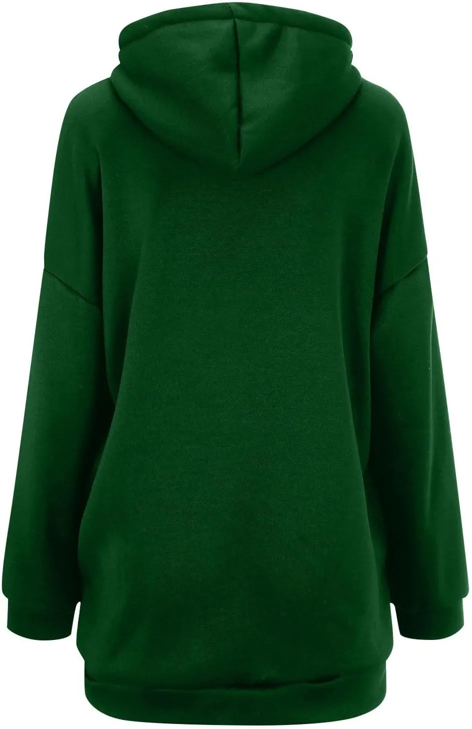 Oversized Zip Up Hoodies for Women Plus Size Long Fleece Jacket Casual Long Sleeve Cute Sweatshirts with Pockets