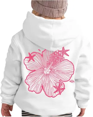Palm Puff Hoodies For Kids Girls Cute Graphic Preppy Sweatshirt Teen Girls Oversized Y2K Hoodie Pullover with Pockets