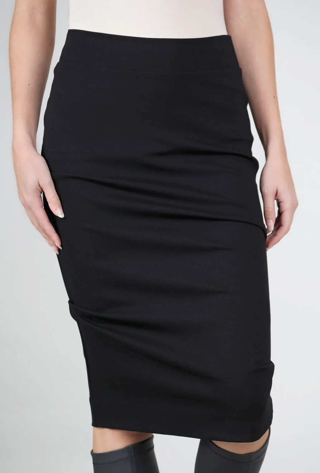 Ponte Equinox Skirt, Black