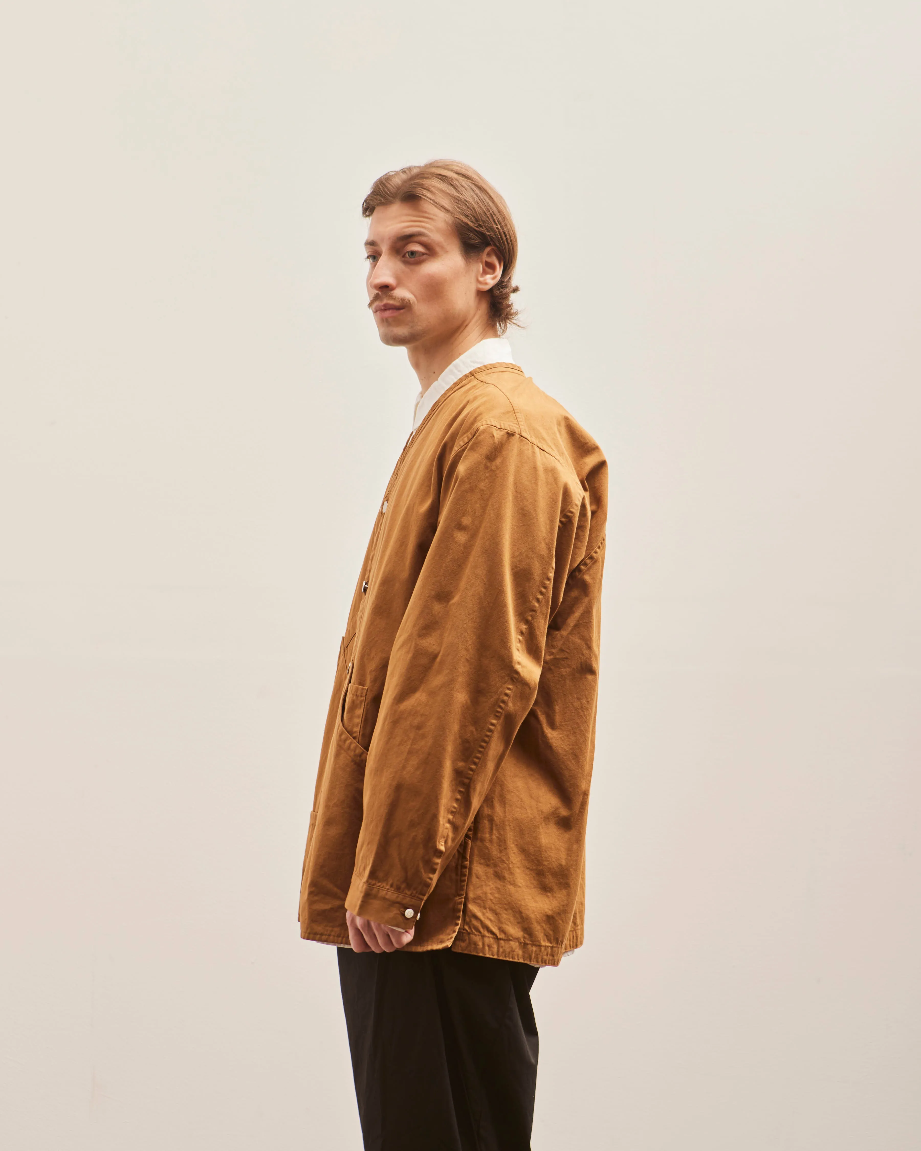 Postalco Unisex Cabinet Jacket, Brown