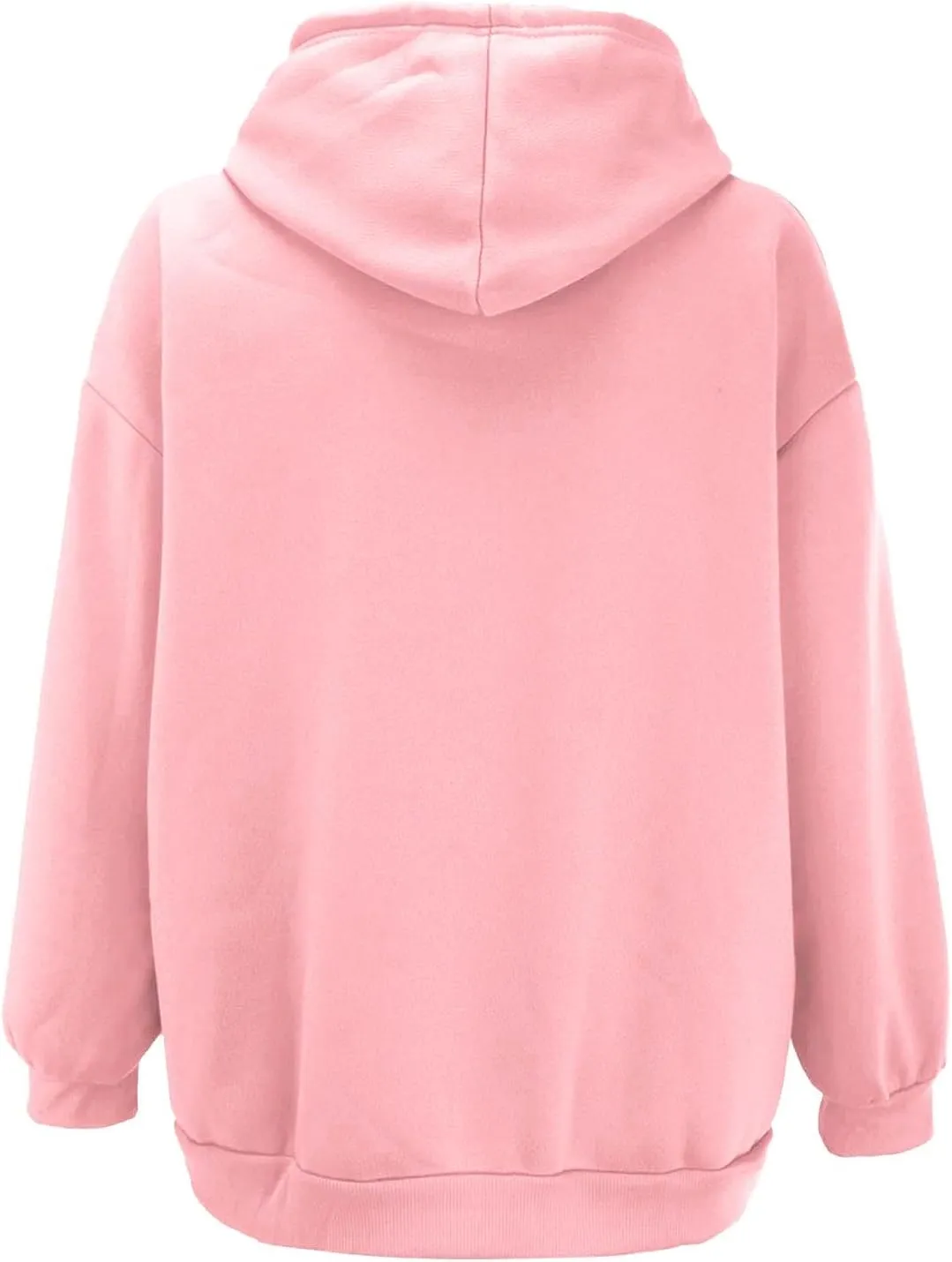 SHAOBGE Fall Sweatshirts for Women Zip Up Hoodies Oversized Sweatshirt Y2K Clothing Casual Drawstring Jacket with Pockets