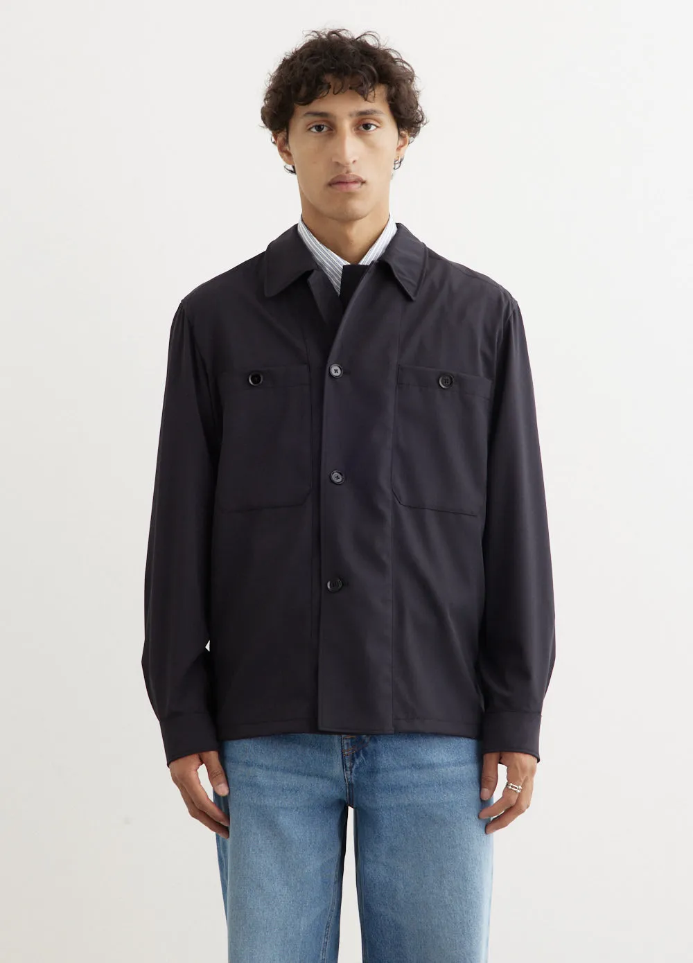 Soft Military Overshirt