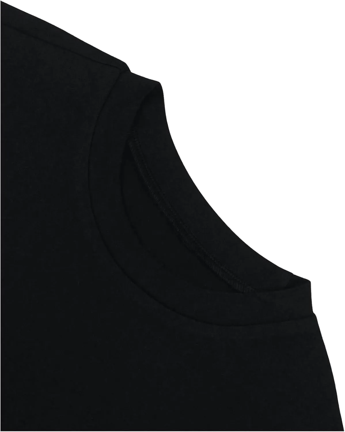 SOLY HUX Boat Neck Tops for Women 3 Piece Cropped Basic Tees Set Summer Short Sleeve Shirts Fitted Workout Undershirt